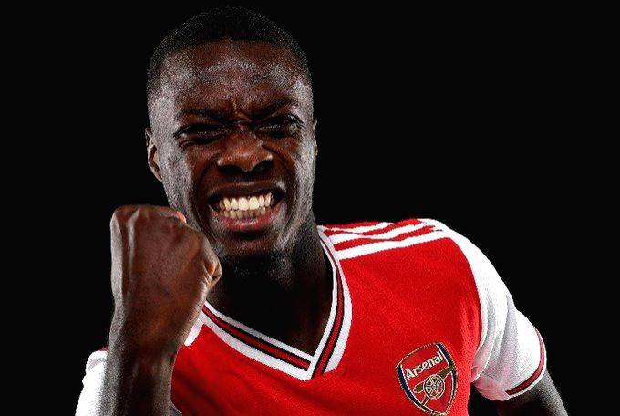 Nicolas Pepe joins Arsenal on record signing