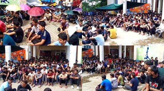 NIT Silchar students in Assam call off hunger strike - Vimarsana News