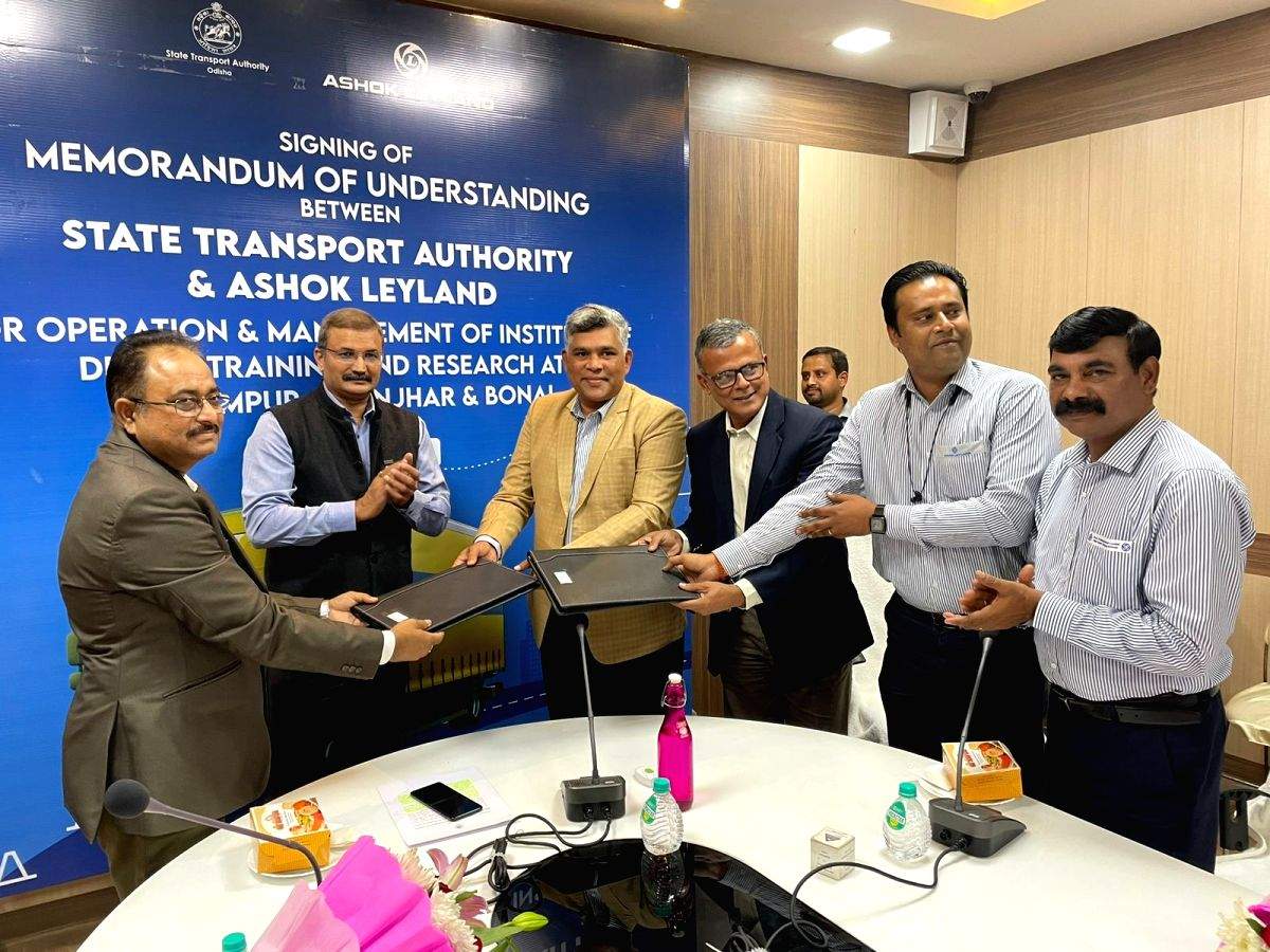 Odisha inks MoU with Ashok Leyland on driving training institutes - Vimarsana News