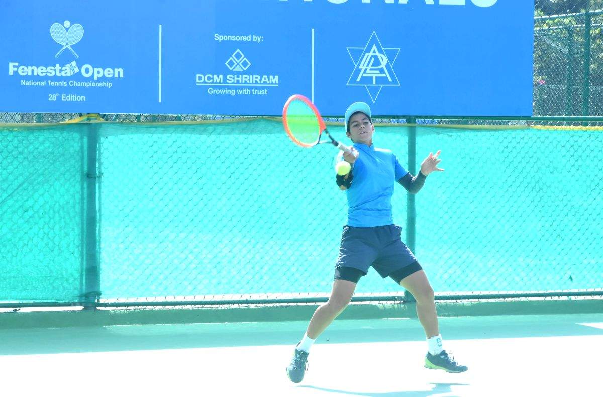 Over 180 players vie for top honours at the National Tennis Championship in U-16, U-14 categories - Vimarsana News