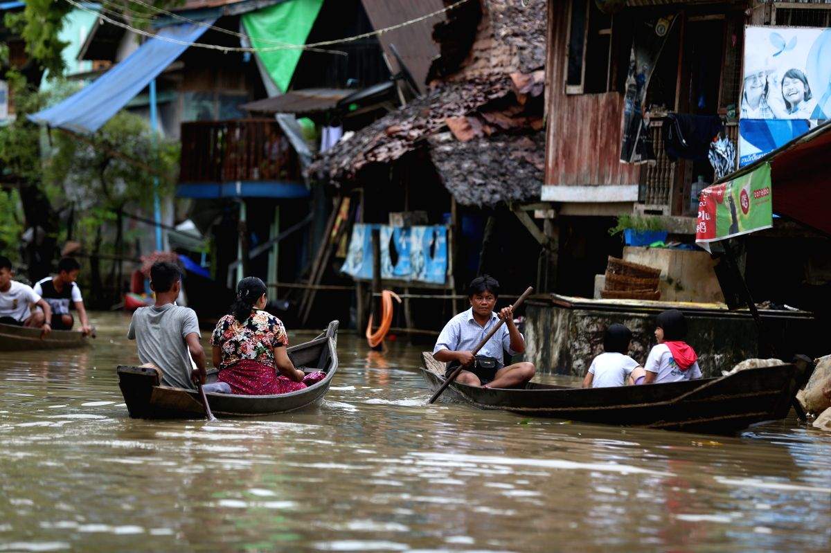 Over 45,000 displaced as floods, landslides hit Myanmar - Vimarsana News