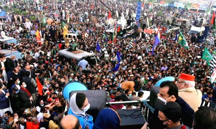 Pak Opposition vows to hold long march on Pakistan Day - Vimarsana News