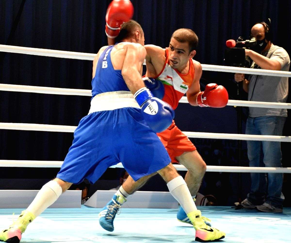 Panghal, Thapa go down in finals of Asian boxing - Vimarsana News