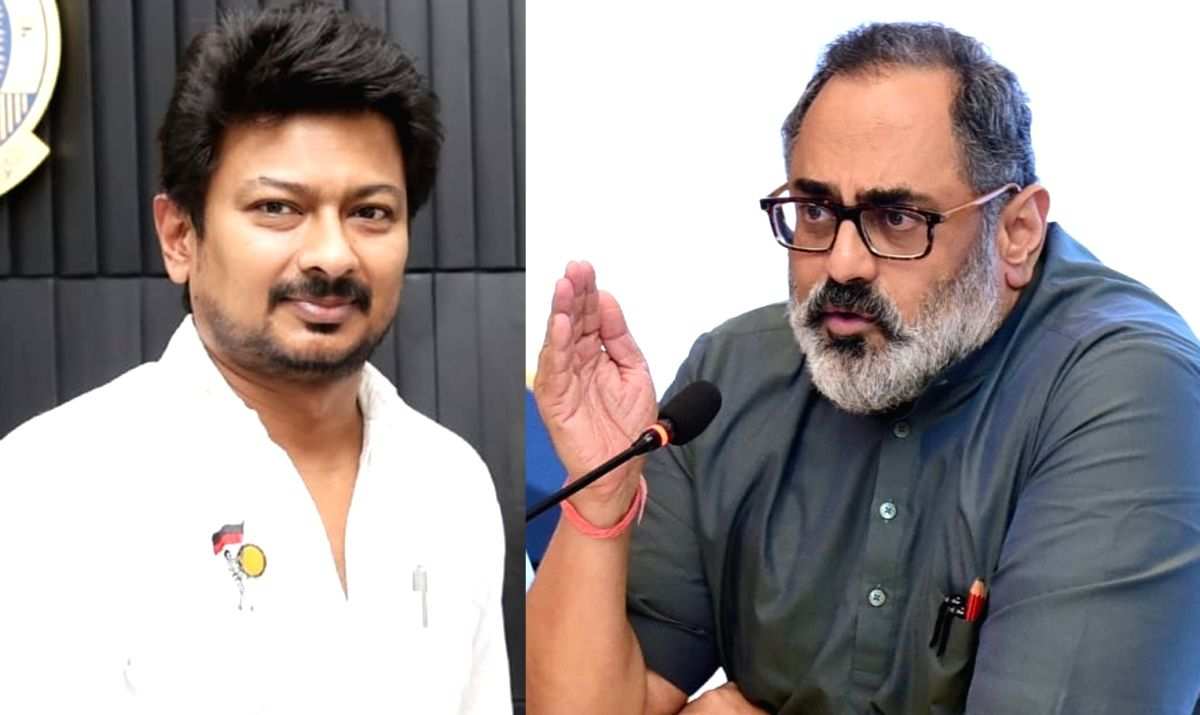 'Parasitic behaviour', says Minister Chandrasekhar on Udhayanidhi Stalin's remarks on Sanatana Dharma - Vimarsana News