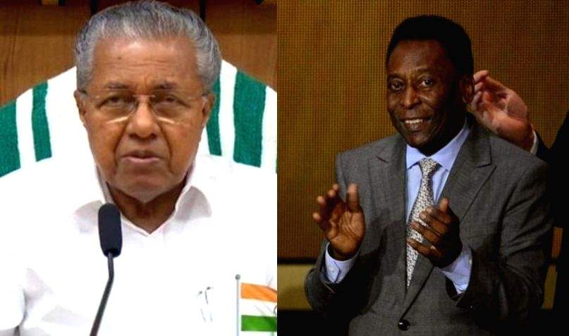 Pele will live forever in the hearts of all football fans: Vijayan - Vimarsana News