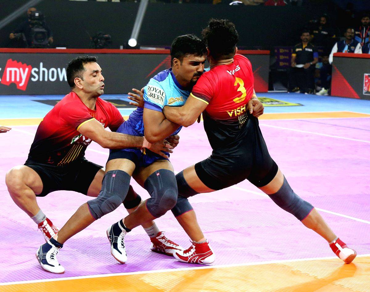 PKL 10: Maninder Singh's efforts help Bengal Warriors beat Bengaluru Bulls 32-30 - Vimarsana News