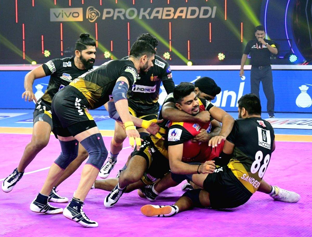 PKL 8: Bengaluru Bulls, Telugu Titans split points in exciting Southern Derby - Vimarsana News