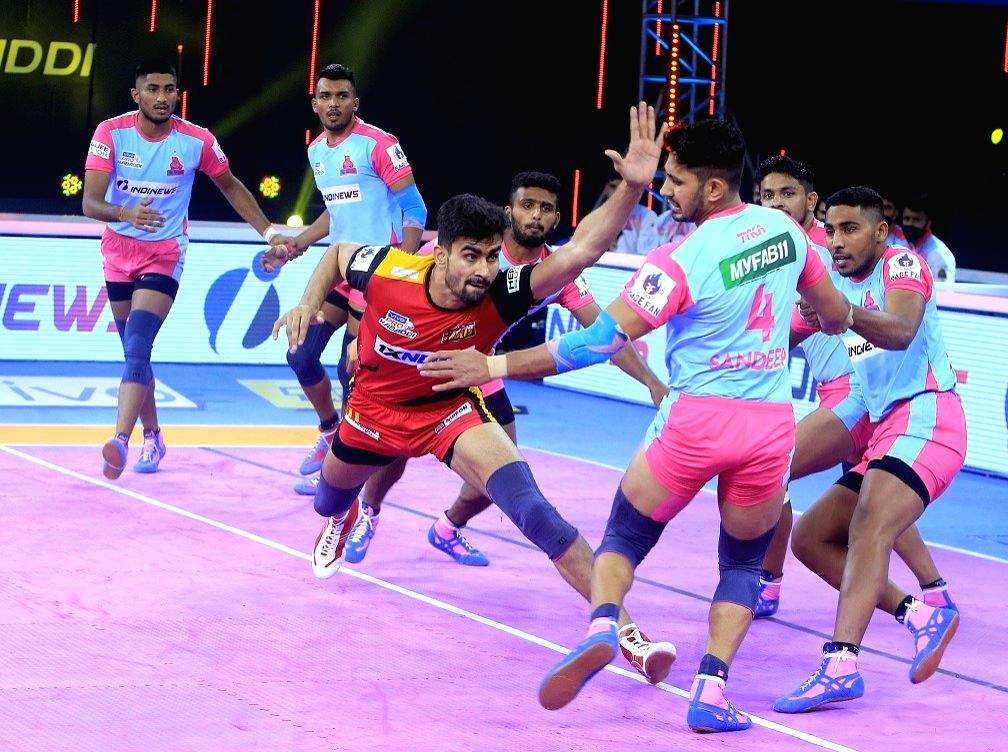 PKL 8: Bharat, Pawan shine as Bengaluru beat Jaipur, stay alive in playoffs race - Vimarsana News