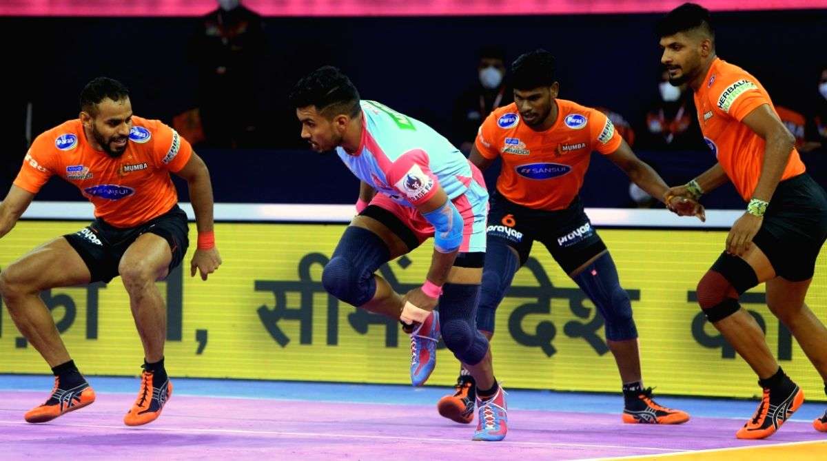 PKL 8: Jaipur Pink Panthers beat U Mumba, keep playoff hopes alive - Vimarsana News