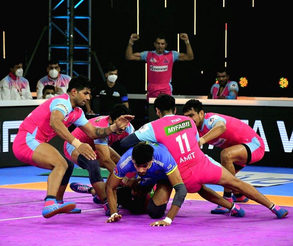 PKL 8: Jaipur Pink Panthers hold Tamil Thalaivas - Vimarsana News