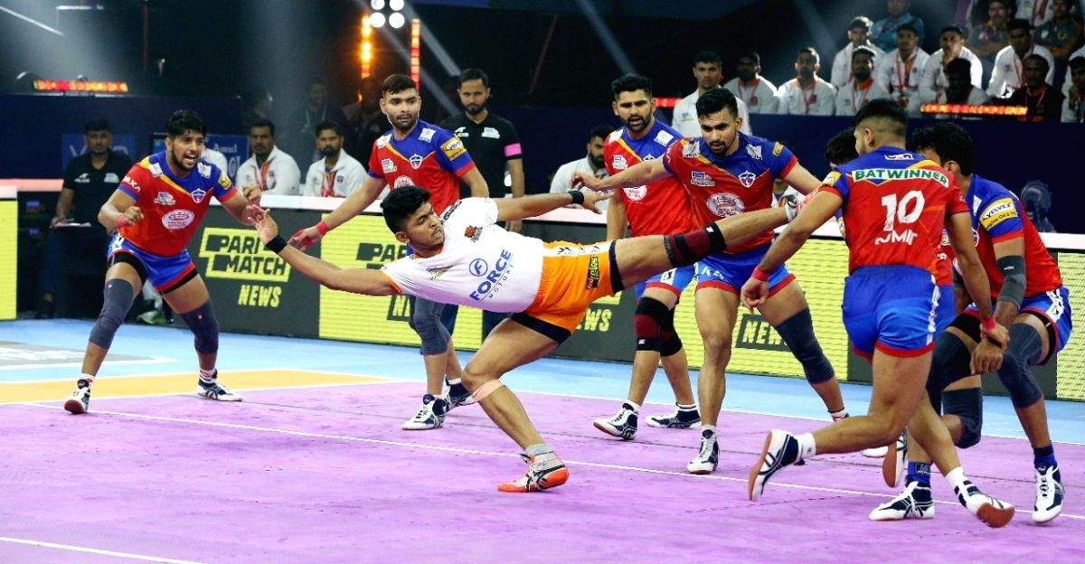 PKL 9: Akash Shinde's Super 10 powers Puneri Paltan to massive victory over U.P. Yoddhas - Vimarsana News