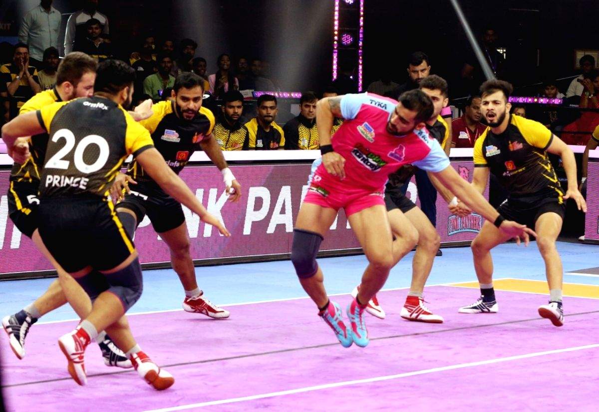 PKL 9: Arjun Deshwal leads Pink Panthers to massive victory against Telugu Titans - Vimarsana News