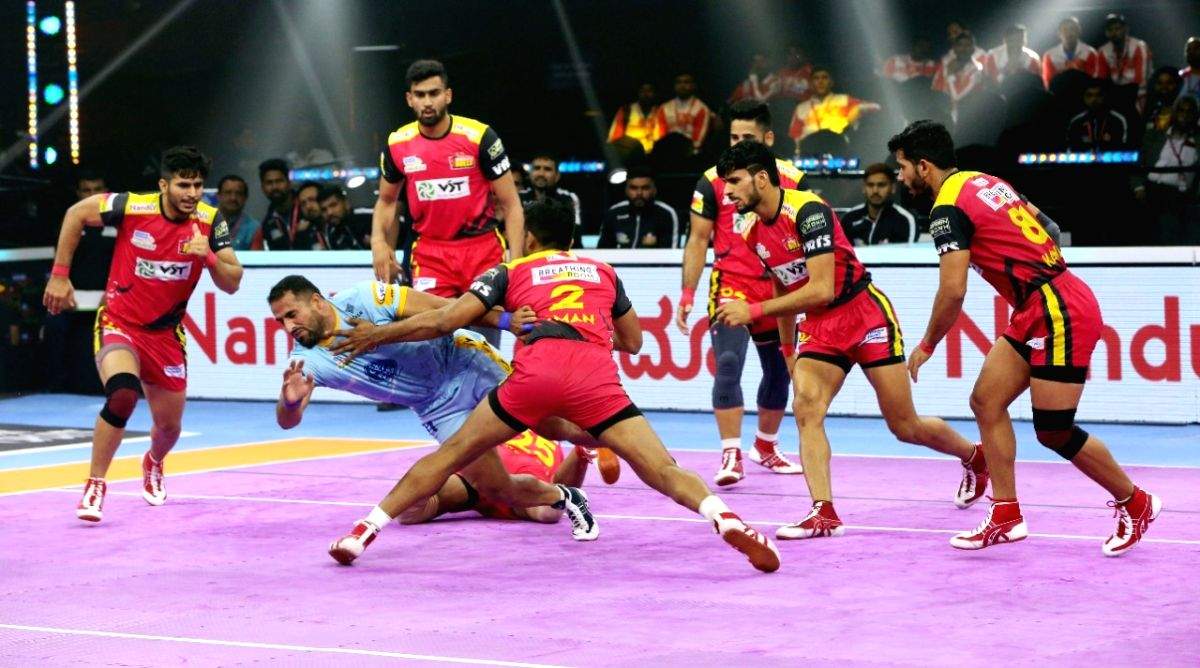 PKL 9: Bengaluru Bulls hold off U.P Yoddhas for crucial win, qualify for Play-offs - Vimarsana News