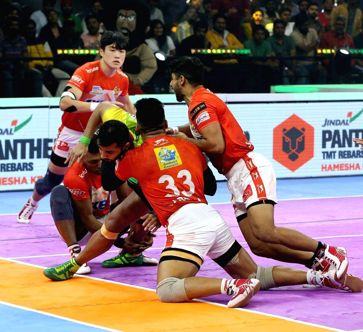 PKL 9: Gujarat Giants beat Patna Pirates 40-34, dent their playoffs hopes - Vimarsana News