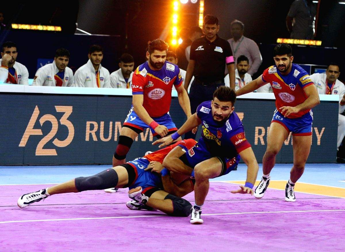 PKL 9: Pardeep Narwal stars with 22 points as U.P. Yoddhas decimate Dabang Delhi - Vimarsana News