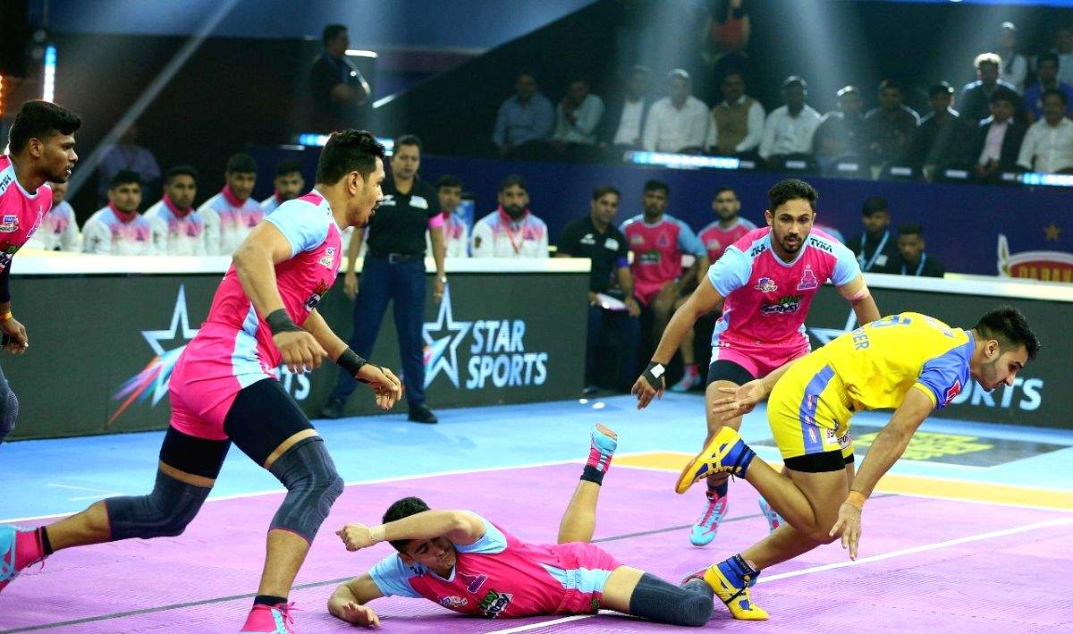 PKL 9: Tamil Thalaivas beat Jaipur Pink Panthers by 38-27 - Vimarsana News