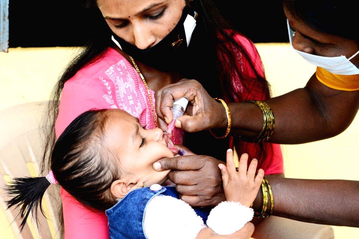 Polio Sub-National Immunisation day in 11 states, UTs from June 19 - Vimarsana News