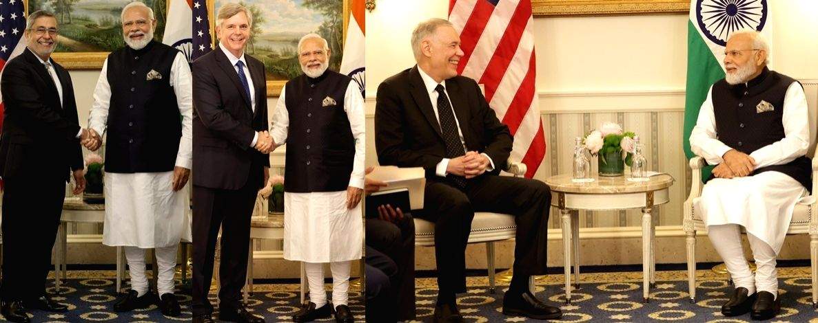 PM Modi meets top American CEOs, seeks technological collaboration - Vimarsana News