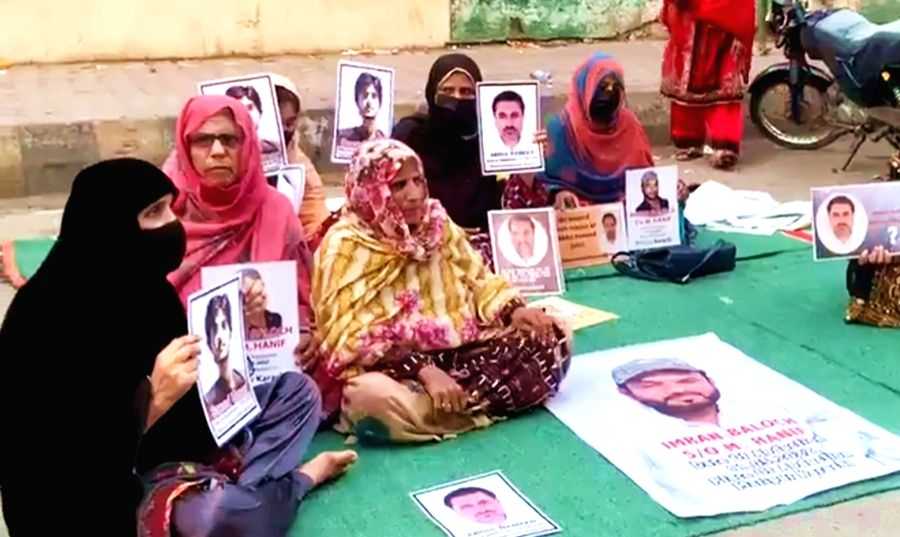Protest for missing Baloch persons in Karachi continues - Vimarsana News