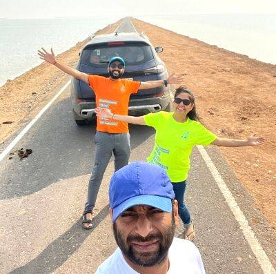 Pune trio goes on a 'long drive' - a record 21,000 km through borders of India - Vimarsana News
