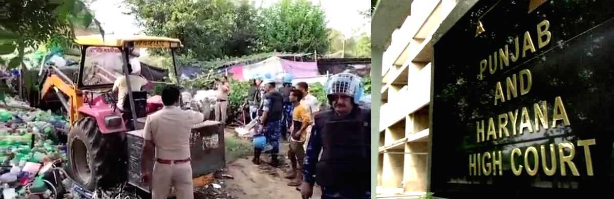 Punjab and Haryana High Court stays demolition in Nuh - Vimarsana News