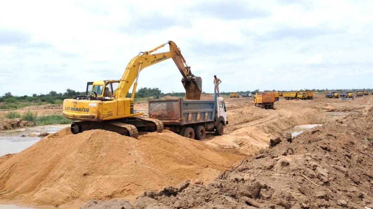 Punjab plunges into sand crisis as AAP govt sits on mines - Vimarsana News