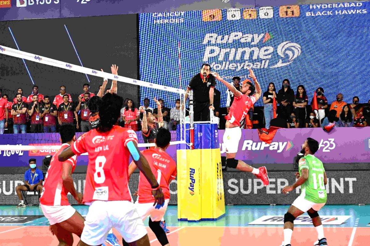 PVL: Calicut Heroes register scintillating 5-0 victory, book semis spot - Vimarsana News
