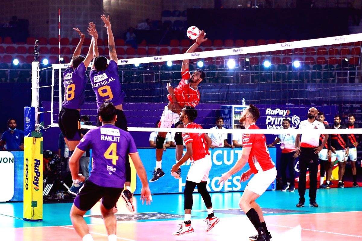 PVL: Jerome Vinith, David Lee help Calicut Heroes register their first victory - Vimarsana News