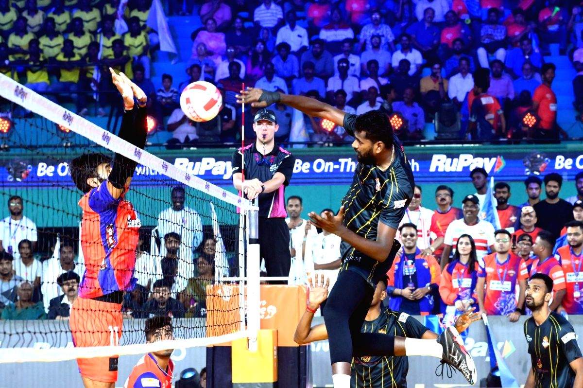PVL: Kolkata Thunderbolts finish round-robin stage on top with win over Ahmedabad Defenders - Vimarsana News