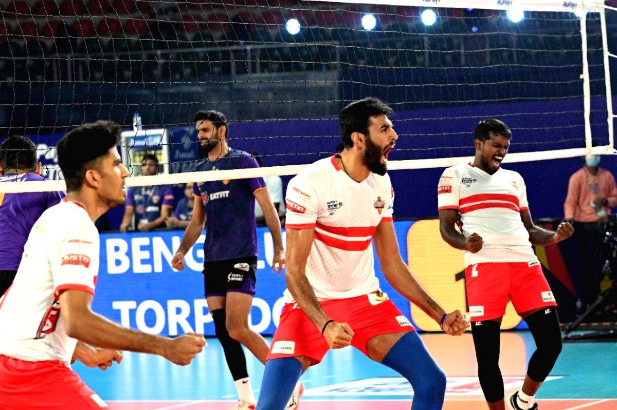 PVL: Vinit Kumar, Ashwal Rai star as Kolkata Thunderbolts beat Bengaluru Torpedoes - Vimarsana News