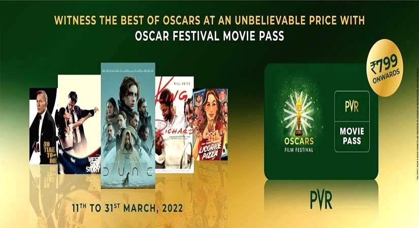 PVR hosts the 2022 edition of the Oscars Film Festival in 12 cities - Vimarsana News