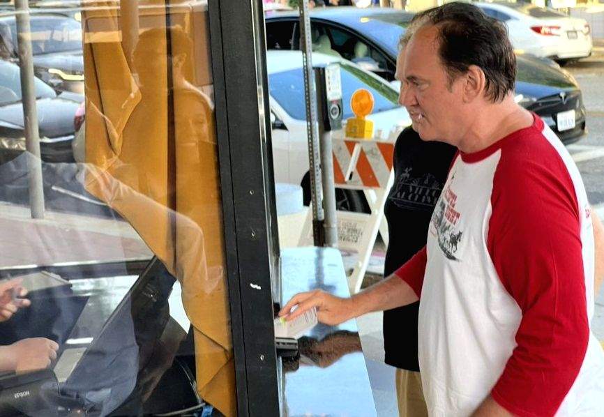 Quentin Tarantino was spotted at cinema seeing 'Barbie' & 'Oppenheimer' - Vimarsana News