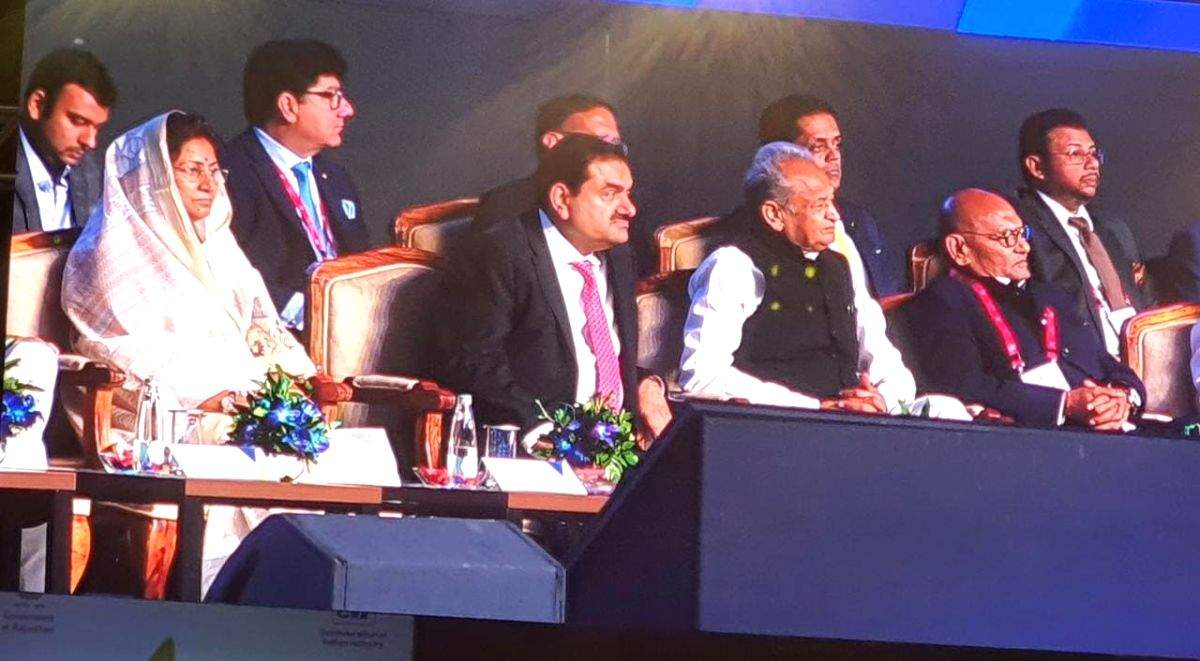 Gehlot inaugurates Invest Rajasthan Summit, Gautam Adani attends too - Vimarsana News
