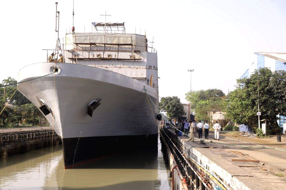 Rajabagan Dockyard comes of age, docks 110-metre long vessel - Vimarsana News