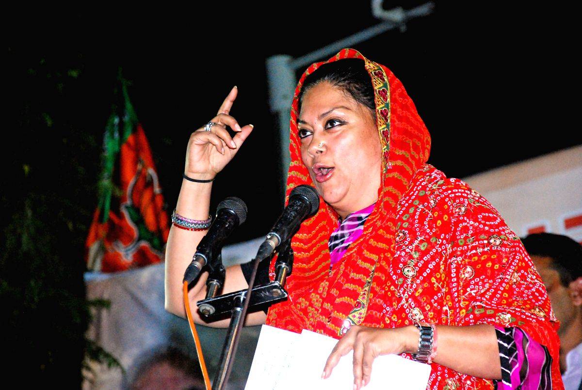 Raje's religious tour ahead of BJP's 'Parivartan Yatra' triggers speculation in Rajasthan - Vimarsana News