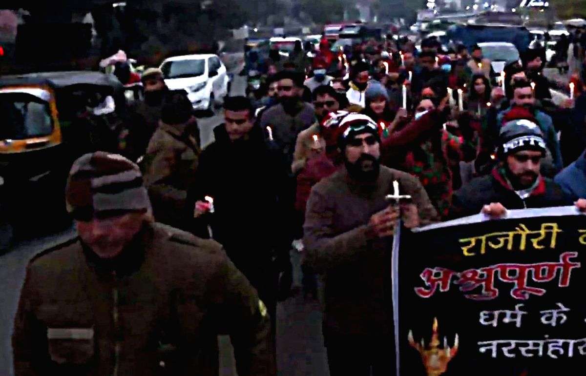 Rajouri killings: Muslims stand with Hindus, condemn Pak & terrorists; join protests - Vimarsana News
