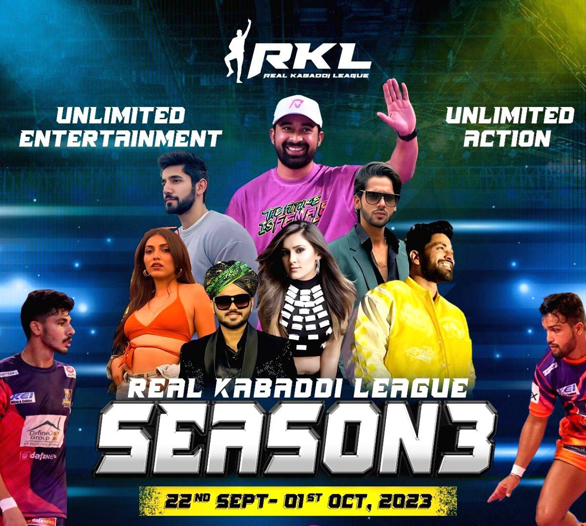 Real Kabaddi season 3 to kickstart from Sep 22, final on Oct 1 - Vimarsana News