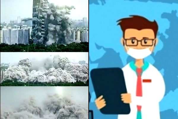 Respiratory disease patients may face problems post twin tower demolition - Vimarsana News