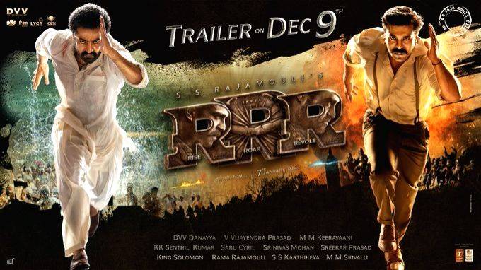 Fans celebrate RRR trailer, go crazy with glimpses of Ram Charan and Jr NTR on big screens - Vimarsana News