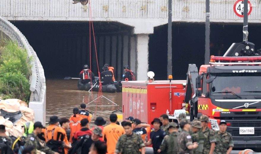 S.Korea: Recent downpours leave at least 49 dead or missing - Vimarsana News