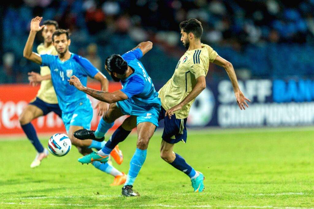 SAFF Championship: Late own goal after Chhetri stunner spoils India's party as Kuwait draw 1-1 - Vimarsana News