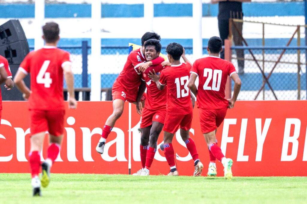 SAFF Championships 2023: Nepal manage a win at last; Pakistan end up without a point - Vimarsana News