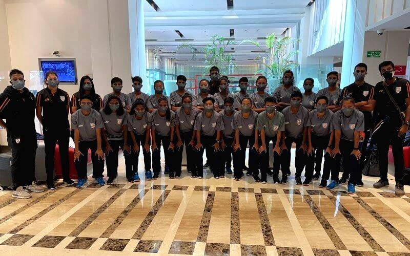 SAFF U-19 Women's Championship: Indian football team leaves for Dhaka - Vimarsana News