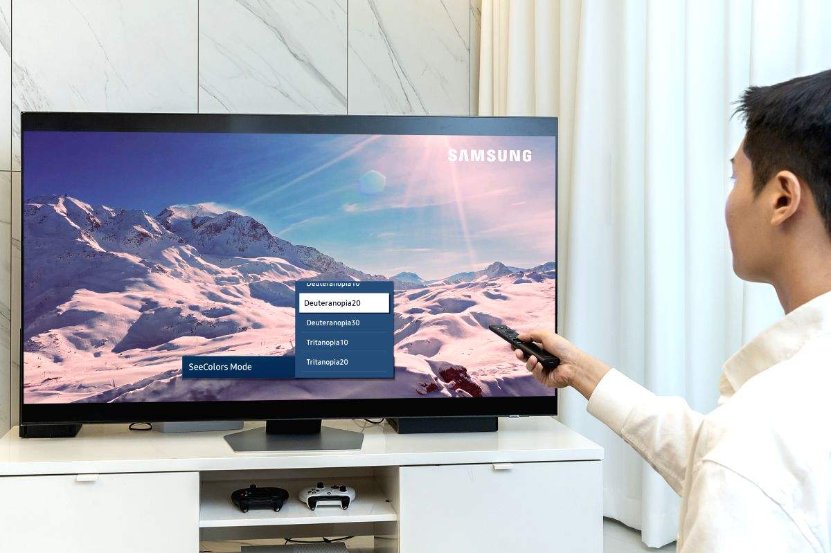Samsung's new mode on 2023 TV lineup helps improve colour blind users' experience - Vimarsana News
