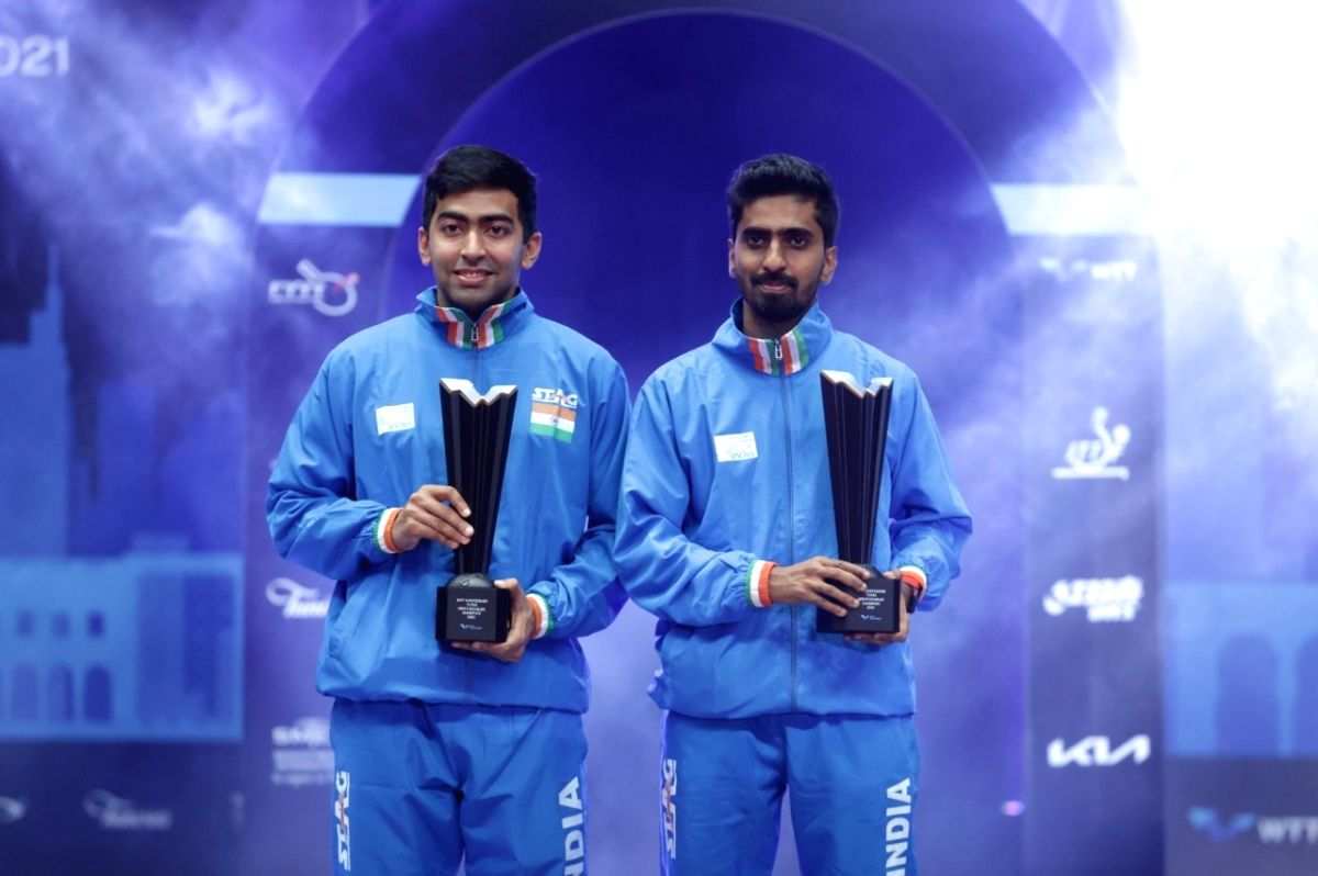 Sathiyan-Harmeet wins doubles title at WTT Contender Tunis - Vimarsana News