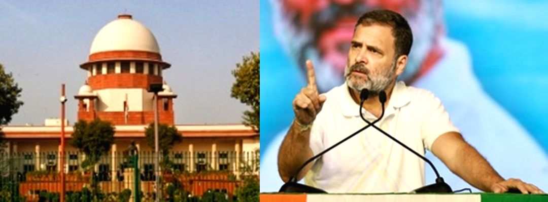 SC adjourns hearing on PIL challenging restoration of Rahul's LS membership - Vimarsana News
