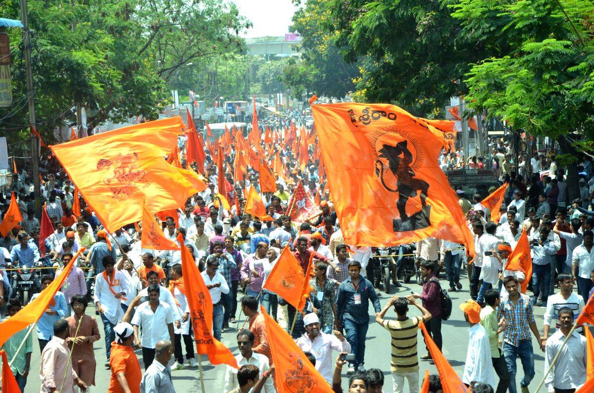 Hindu outfits members booked for inciting religious sentiments during 'Shobha Yatra' in Gurugram - Vimarsana News