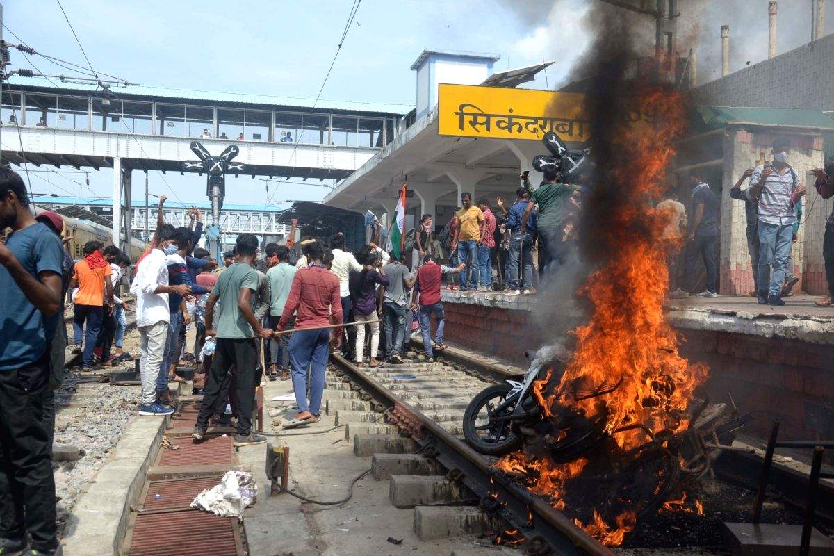 Was Secunderabad station violence pre-planned? - Vimarsana News