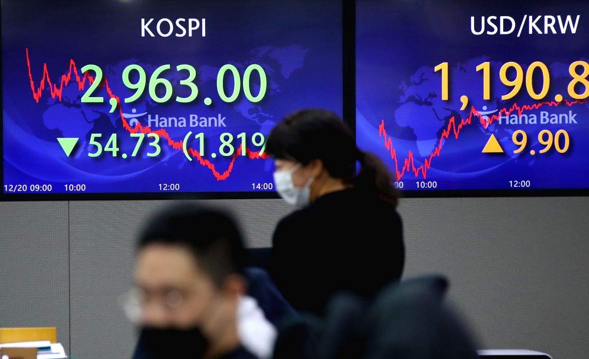 Seoul stocks dip to 20-month low on recession fears; Korean won at 13-yr low - Vimarsana News
