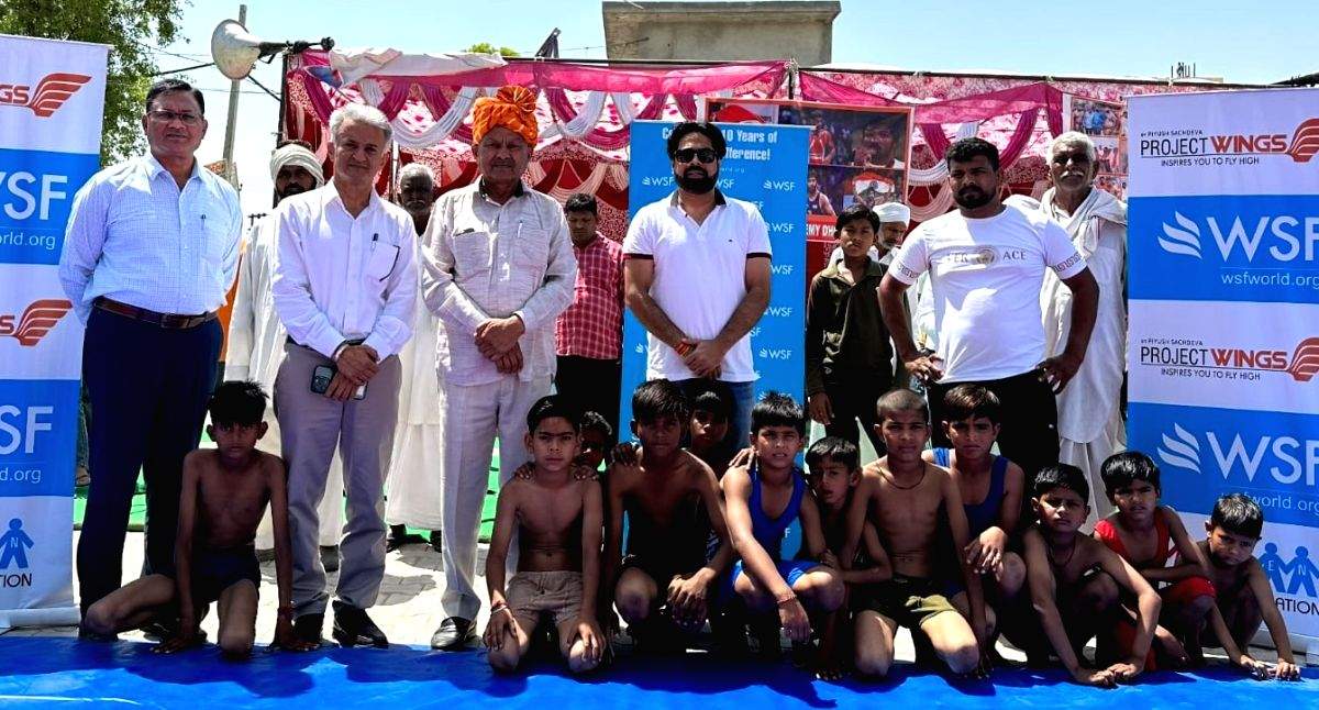 WSF revolutionising athlete training again: Wrestling mats installed under project wings - Vimarsana News